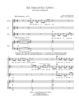 	See this Little Town (SAT Choir accompanied)  SAT choral sheet music cover